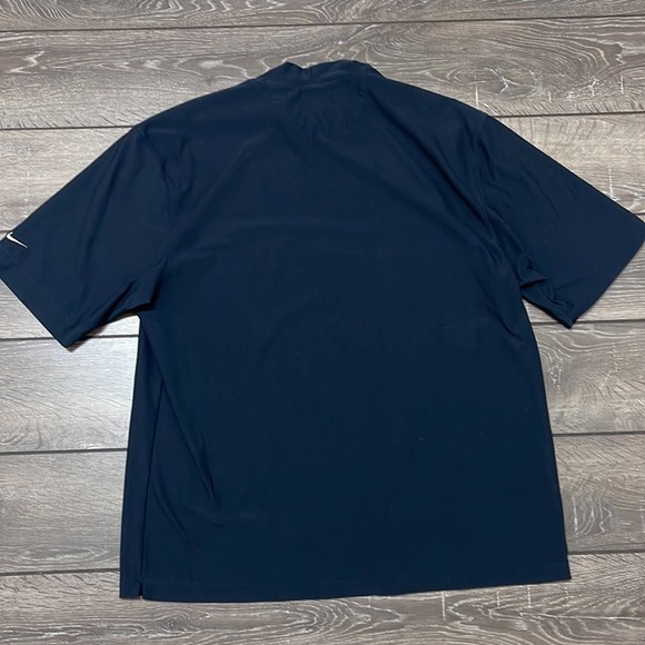 Nike Golf Dri-Fit Navy Blue Short Sleeve Shirt Men’s Size XL - Picture 4 of 7